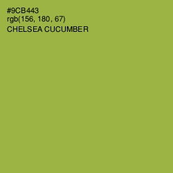 #9CB443 - Chelsea Cucumber Color Image